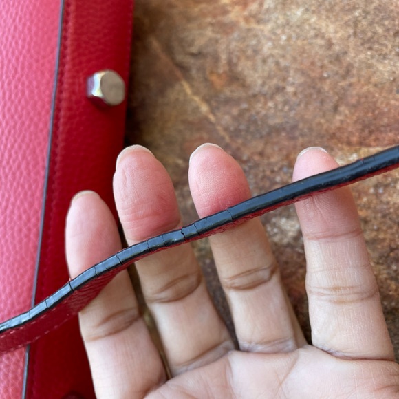 Rebecca Minkoff Mini 5 Zip Crossbody in Scarlet - Picture 10 of 10